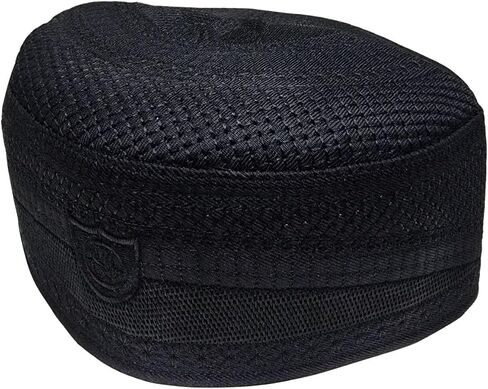 Al-Ameen Muslim Gift Muslim Kufi Hat for Men AMN-004 Islam Cap Unique Design Beanie Round Topi Headwear Ramadan Eid Gift in Kuwait