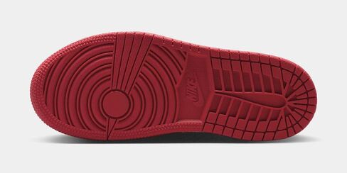 حذاء Air Jordan 1 Retro Low OG Banned Preschool Lifestyle (أسود/أسود/أحمر فارسيتي/أبيض القمة) in Kuwait