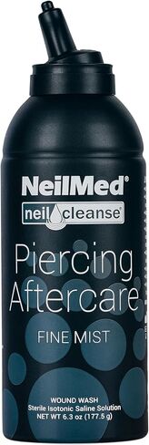 NeilMed NeilCleanse Piercing Aftercare, Fine Mist, 6.3 Fluid Ounce in Saudi Arabia