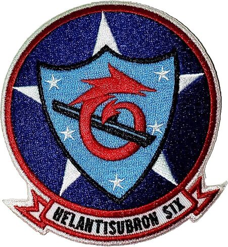 HS-6 Indians Squadron Patch – Hook and Loop, Helicopter Anti Submarine Squadron Patch in Kuwait
