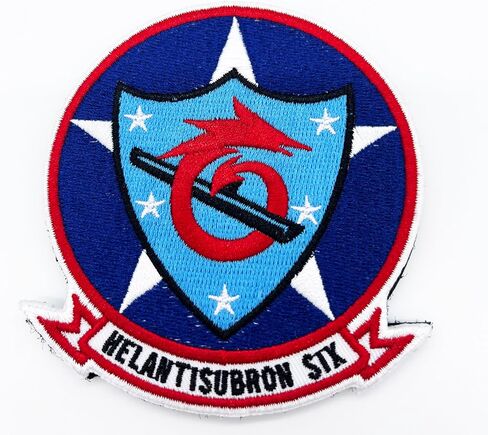 HS-6 Indians Squadron Patch – Hook and Loop, Helicopter Anti Submarine Squadron Patch in Kuwait