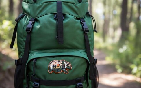 O'Houlihans - Mountain Forest Bear Iron on Patch in Saudi Arabia