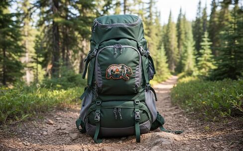 O'Houlihans - Mountain Forest Bear Iron on Patch in Saudi Arabia