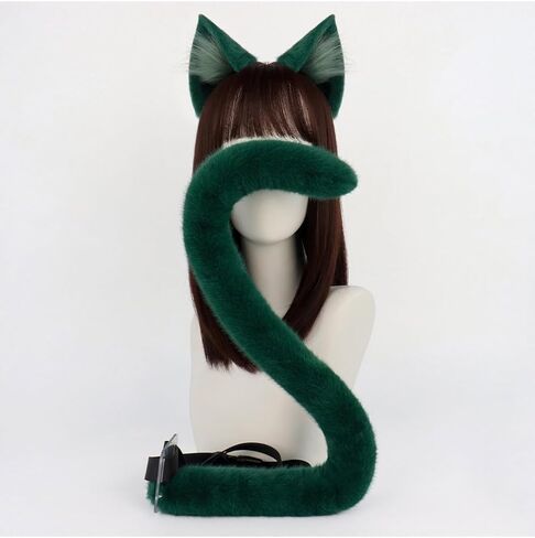 Maomao Cosplay Costume Accessories Apothecary Diaries Maomao Cat Hair Clip Headband Tail Outfit Halloween Props in Saudi Arabia