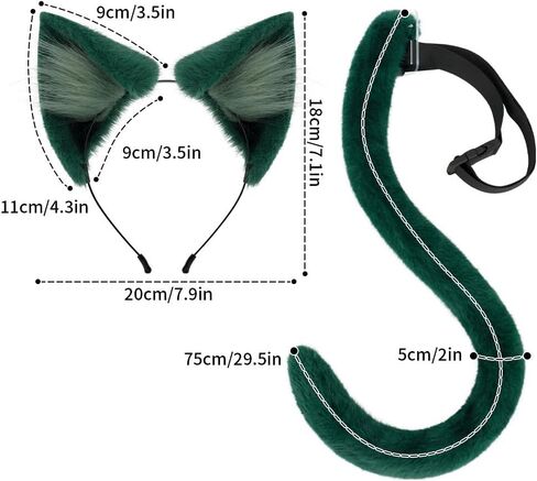 Maomao Cosplay Costume Accessories Apothecary Diaries Maomao Cat Hair Clip Headband Tail Outfit Halloween Props in Saudi Arabia
