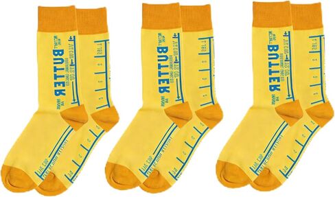 Butter Socks Funny Novelty Food Lover Socks for Women & Men in Kuwait