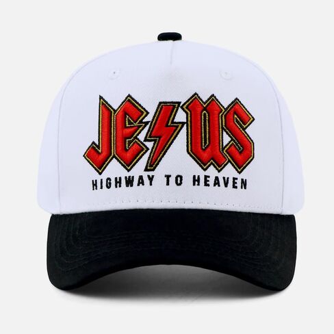 Twin Vision Christian Trucker Hat – Faith-Based Snapback Cap for Men & Women, Adjustable, Embroidered Design in Saudi Arabia