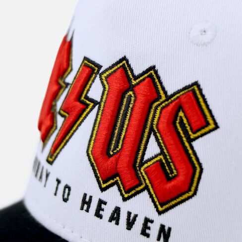 Twin Vision Christian Trucker Hat – Faith-Based Snapback Cap for Men & Women, Adjustable, Embroidered Design in Saudi Arabia
