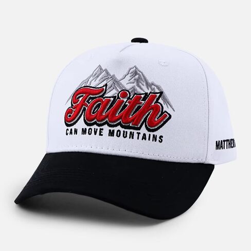 Twin Vision Christian Trucker Hat – Faith-Based Snapback Cap for Men & Women, Adjustable, Embroidered Design in Saudi Arabia