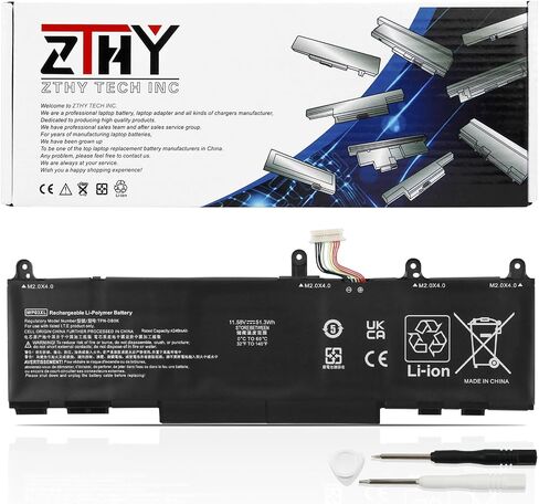ZTHY PG03XL Laptop Battery Replaement for HP Pavilion Gaming 15-DK 15t-DK 15-dk0xxx 15-dk1xxx 15-DK0125TX 15-DK0131TX 15-DK0052TX 15-ec0xxx 16-a0xxx 15z-ec000 16t-a000 15t-dk100 15z-ec200 PG03052XL in Saudi Arabia