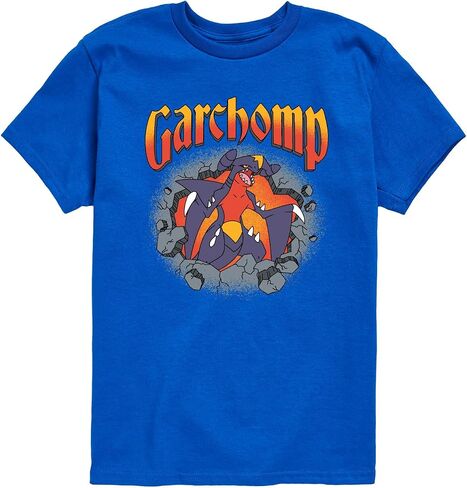 HYBRID APPAREL - Garchomp Rocks - Youth Boys Short Sleeve Graphic T-Shirt in Kuwait