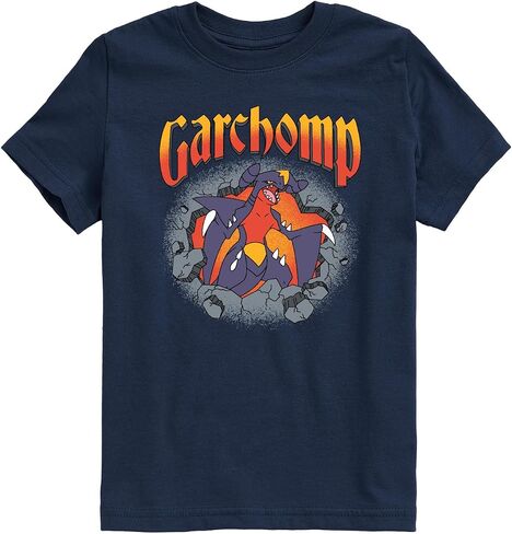 HYBRID APPAREL - Garchomp Rocks - Youth Boys Short Sleeve Graphic T-Shirt in Kuwait
