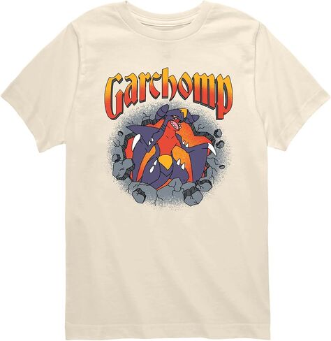 HYBRID APPAREL - Garchomp Rocks - Youth Boys Short Sleeve Graphic T-Shirt in Kuwait