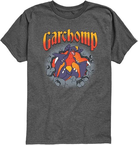 HYBRID APPAREL - Garchomp Rocks - Youth Boys Short Sleeve Graphic T-Shirt in Kuwait