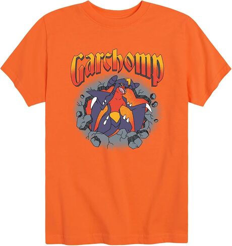 HYBRID APPAREL - Garchomp Rocks - Youth Boys Short Sleeve Graphic T-Shirt in Kuwait