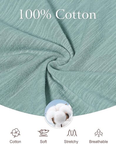 ROVENTIS Boys Henley Shirts Kids Short Sleeve Casual Button Down Cotton T-Shirts Summer Boy Tops Tees 9-10 Years Lake Green in Saudi Arabia
