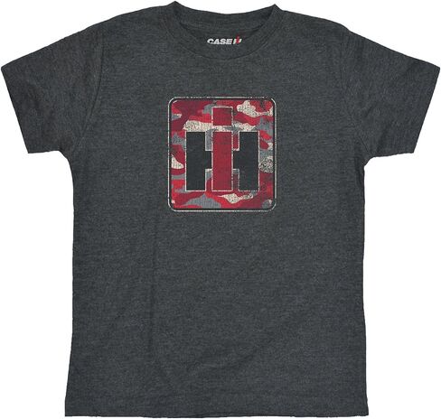 Country Casuals International Harvester - Red Camo IH Logo - Youth Short Sleeve Graphic T-Shirt in Kuwait