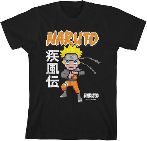 تي شيرت برسومات شبابية باللون الأسود من Naruto Shippuden Anbu Itachi Uchiha in Kuwait