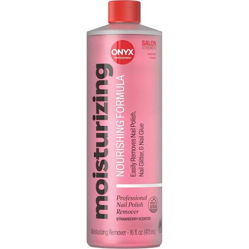 Onyx Professional Coconut Scented Nail Polish Remover With File, 16 Fl Oz in Saudi Arabia