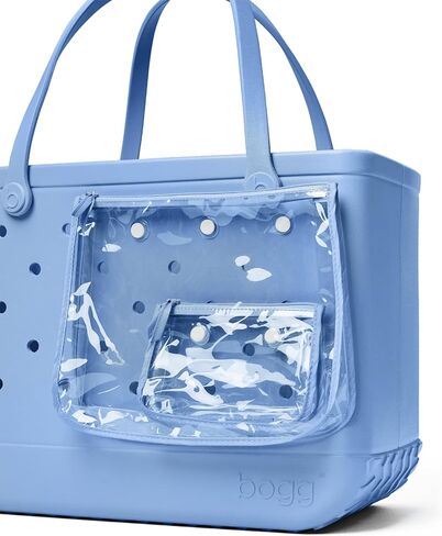 BOGG BAG Original, Large Tote (Carolina on My Mind) + Call Me Bogg (For Shore White) - 19in L x 9in W x 14in H - Beach, Pool, Boat, Sports - All Purpose EVA - Lightweight, Washable, Durable in Saudi Arabia
