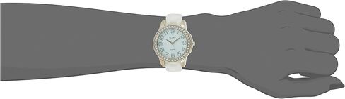 XOXO Women’s Silver-Tone Analog Watch with Crystal-Accent Bezel – 7 Interchangeable Silicone Bands – Stylish Quartz Timepiece with Adjustable Fit – Gift-Ready Box in Saudi Arabia