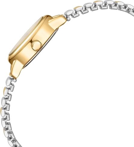 Small Gold Watches for Women - Vintage Oval Analog Quartz Watch with Stainless Steel Expansion Band, Dainty Easy Read Roman Numeral Dial, Waterproof Dress Wristwatch for Ladies Mom Gift in Saudi Arabia