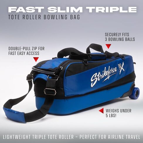 KR Strikeforce Fast Slim Triple Tote - Purple in Kuwait
