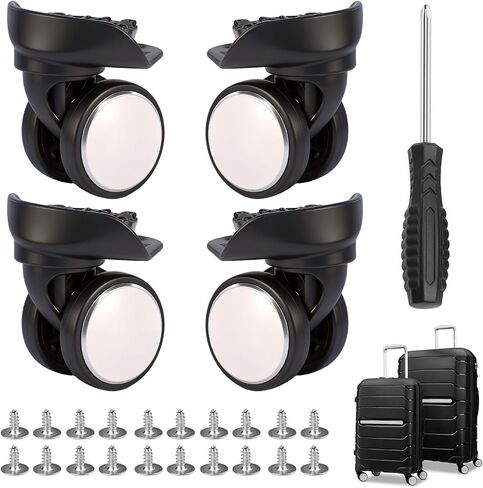 4Pack Wheels Replacement Kit Compatible With Samsonite Freeform Hardside Carry-On Luggage (Spinner Compatible Only With Samsonite Freeform Series) in Saudi Arabia