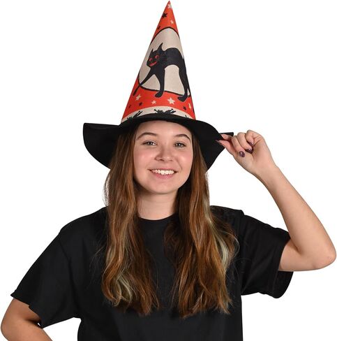 قبعات Beistle Vintage Halloween، مجموعة من قطعتين - أزياء مخيفة وإكسسوارات حفلات خدعة أو حلوى in Kuwait