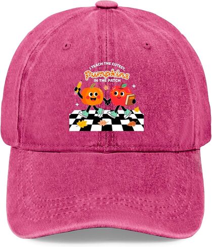 I Teach The Cutest Pumpkins, in The Patchs Hats for Men Stylish Washed in Kuwait