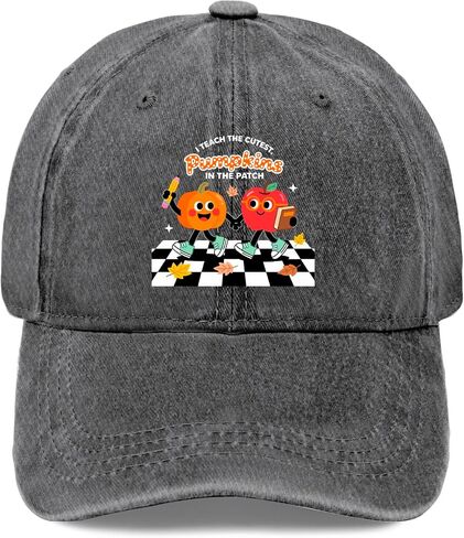 I Teach The Cutest Pumpkins, in The Patchs Hats for Men Stylish Washed in Kuwait