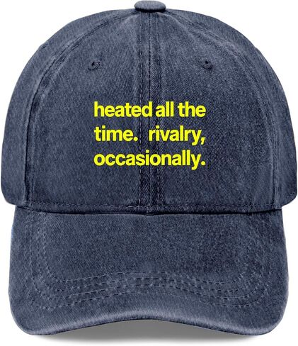 Heated All The Times Rivalrys Occasionally Hat for Womens Stylish Washed in Kuwait