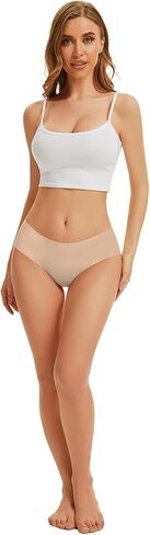 OVRUNS ملابس داخلية مقاومة لأصابع القدم من Cameltoe للنساء ملابس داخلية خافي العيوب بدون خياطة سراويل داخلية للتمرين in Kuwait