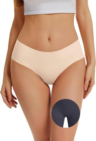 OVRUNS ملابس داخلية مقاومة لأصابع القدم من Cameltoe للنساء ملابس داخلية خافي العيوب بدون خياطة سراويل داخلية للتمرين in Kuwait