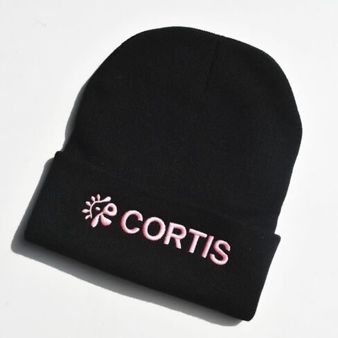 CORTIS Embroidered Beanie Hat - Korean Style Knit Cuffed Beanie, Unisex Casual Cap for Kpop Fans Multi in Saudi Arabia