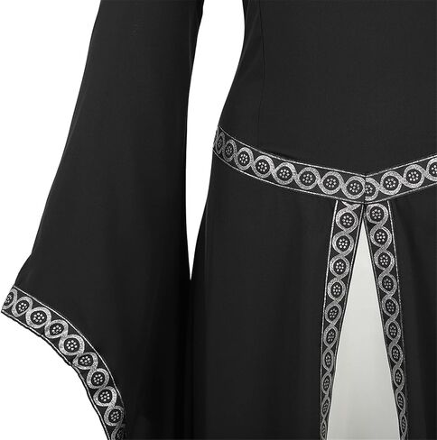 Zhitunemi Renaissance Costume Women Dresses: Fairy Costume for Women Medieval Dress Renfaire Outfit - Halloween Theme Parties in Saudi Arabia
