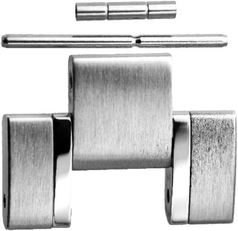 Ewatchparts 17MM WATCH BAND LINK COMPATIBLE WITH TAG HEUER CARRERA BA0794 FAA018 CV2010,CV2011 CV2013 in Saudi Arabia