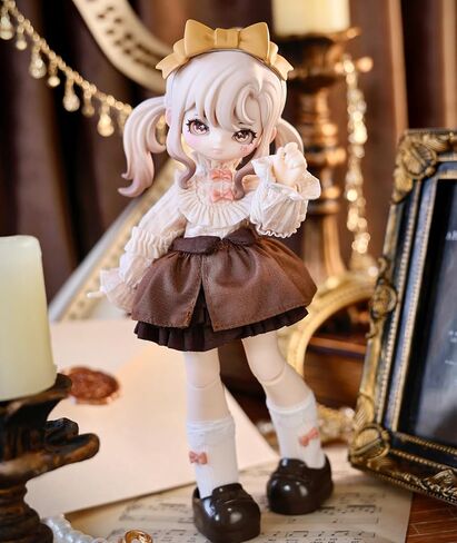 CALEMBOU 1/8 BJD صندوق أعمى، متحف ميسيا للدمية المزخرفة ذات السلسلة الغريبة، شكل فستان مفصل، نموذج عرض قابل للتجميع لعيد الميلاد، صندوق واحد عشوائي in Kuwait