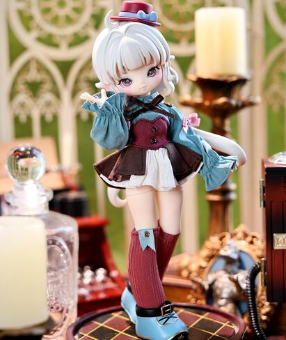 CALEMBOU 1/8 BJD صندوق أعمى، متحف ميسيا للدمية المزخرفة ذات السلسلة الغريبة، شكل فستان مفصل، نموذج عرض قابل للتجميع لعيد الميلاد، صندوق واحد عشوائي in Kuwait