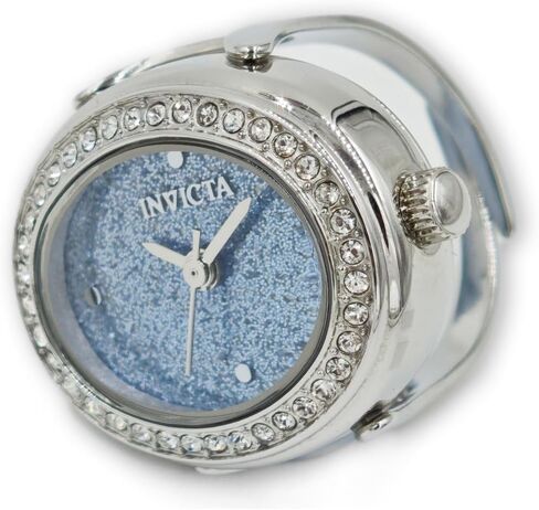 Invicta Mini Lady Ring 24mm Stainless Steel Steel Blue dial PC11 Quartz in Kuwait