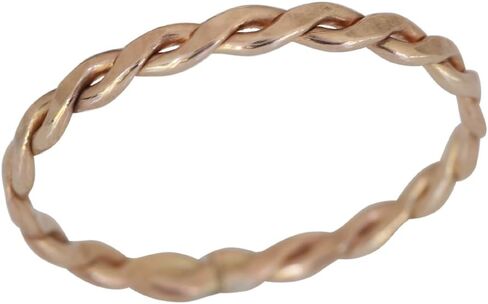 Toe Ring Gold Filled Braid Sized Fitted Round Non Adjustable Jewelry for The Toes in Saudi Arabia