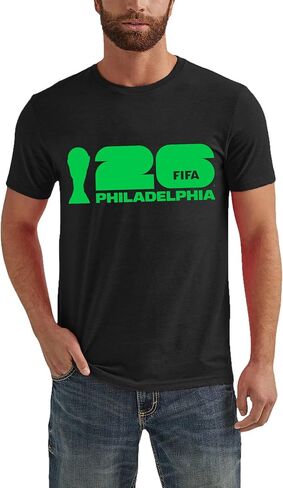 Profile Varsity FIFA World Cup 2026 Men's Big and Tall Cotton Crewneck T-Shirt – Host City Souvenir Tee in Kuwait