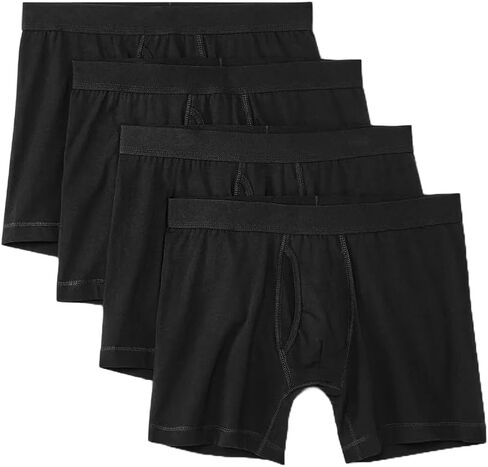 Goodfellow & Co Men's Support Pouch Boxer Briefs 4pk - (Black, Large) in Kuwait