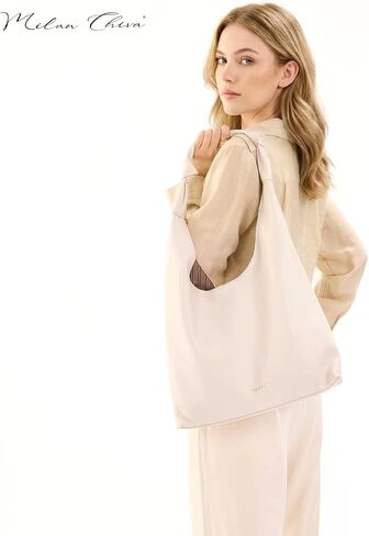 Milan Chiva Hobo Bag for Women, Shoulder Tote Purse, Casual Top Handle Handbag in Saudi Arabia