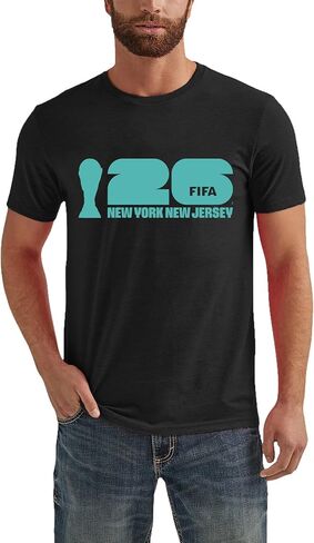 Profile Varsity FIFA World Cup 2026 Men's Big and Tall Cotton Crewneck T-Shirt – Host City Souvenir Tee in Kuwait