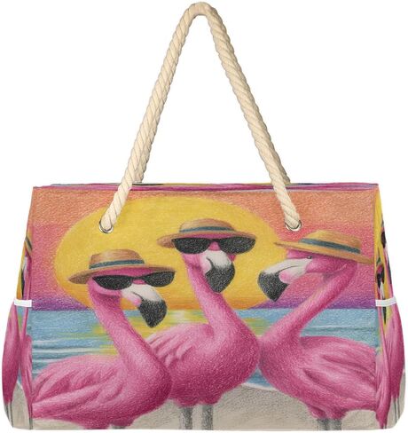 Beach Tote Bag for Women Men, Waterproof Sandproof Beach Canvas Bag With Wet Compartment Large Swim Pool Bags,A-01 in Saudi Arabia