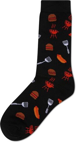 Funny Grilling Socks For Men, Great Grilling Gift Barbeque Guys, One Size in Saudi Arabia