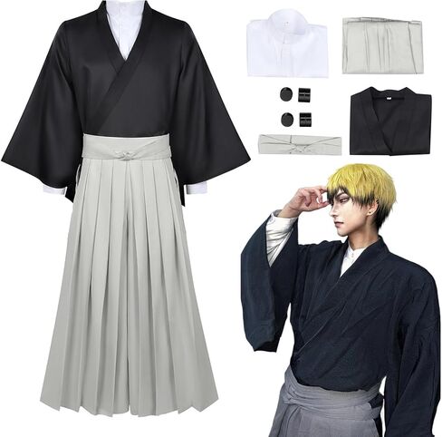 Naoya Costume New Outfit Kimono Adult Men Suit Set Pants for Halloween in Saudi Arabia