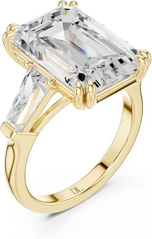 10 Emerald-Radiant Lab Grown Diamond Engagement Ring | IGI Certified E Color, VVS2 Clarity | 14K/18K White, Yellow or Rose Gold | With Gold Purity XRF Report Card And IGI Certificate in Saudi Arabia