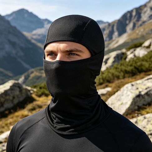 6 Pieces Balaclava Ski Mask Full Face Cover for Men and Women ，UV Protector Lightweight for Motorcycle Snowboard in Kuwait